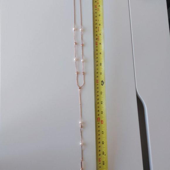 3/$50 Kenneth Cole New York Blsh/ Rose Y Necklace - Picture 5 of 6